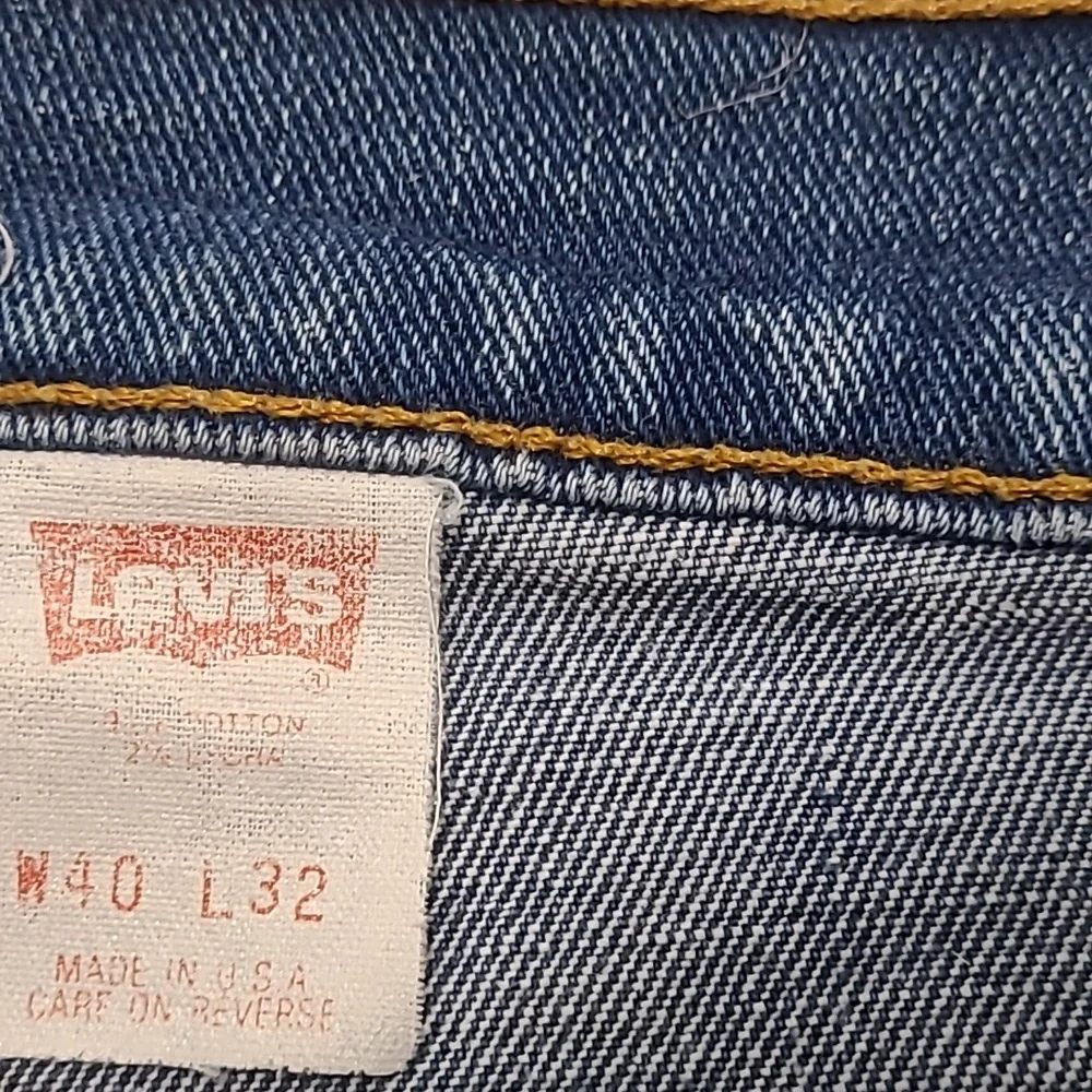 VINTAGE LEVI'S 517 ORANGE TAB BOOTCUT JEANS 40x32 - Picture 9 of 10